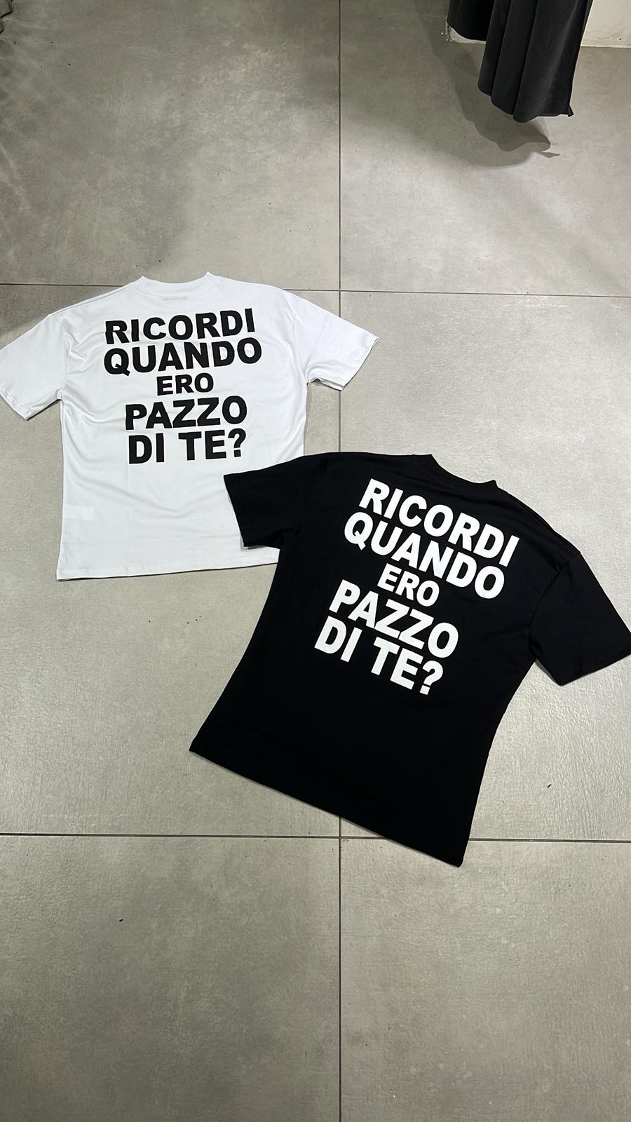 T-SHIRT PAZZO DI TE M41319
