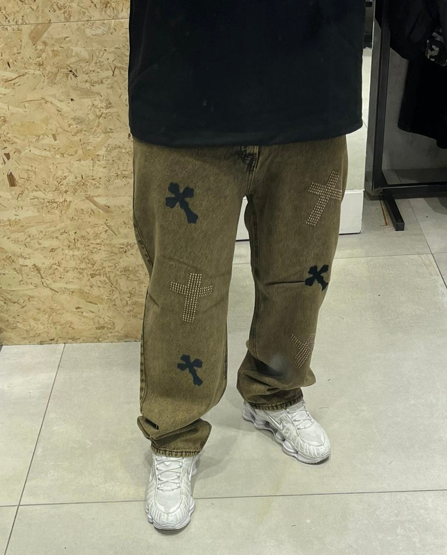 JEANS MOOD CHROME HEARTS J004