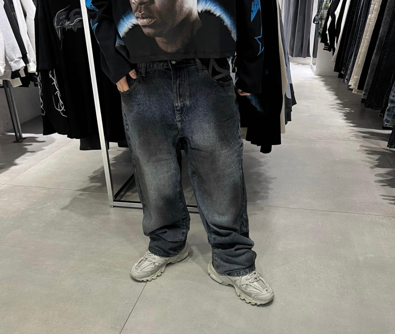 BAGGY SFUMATO AD8581