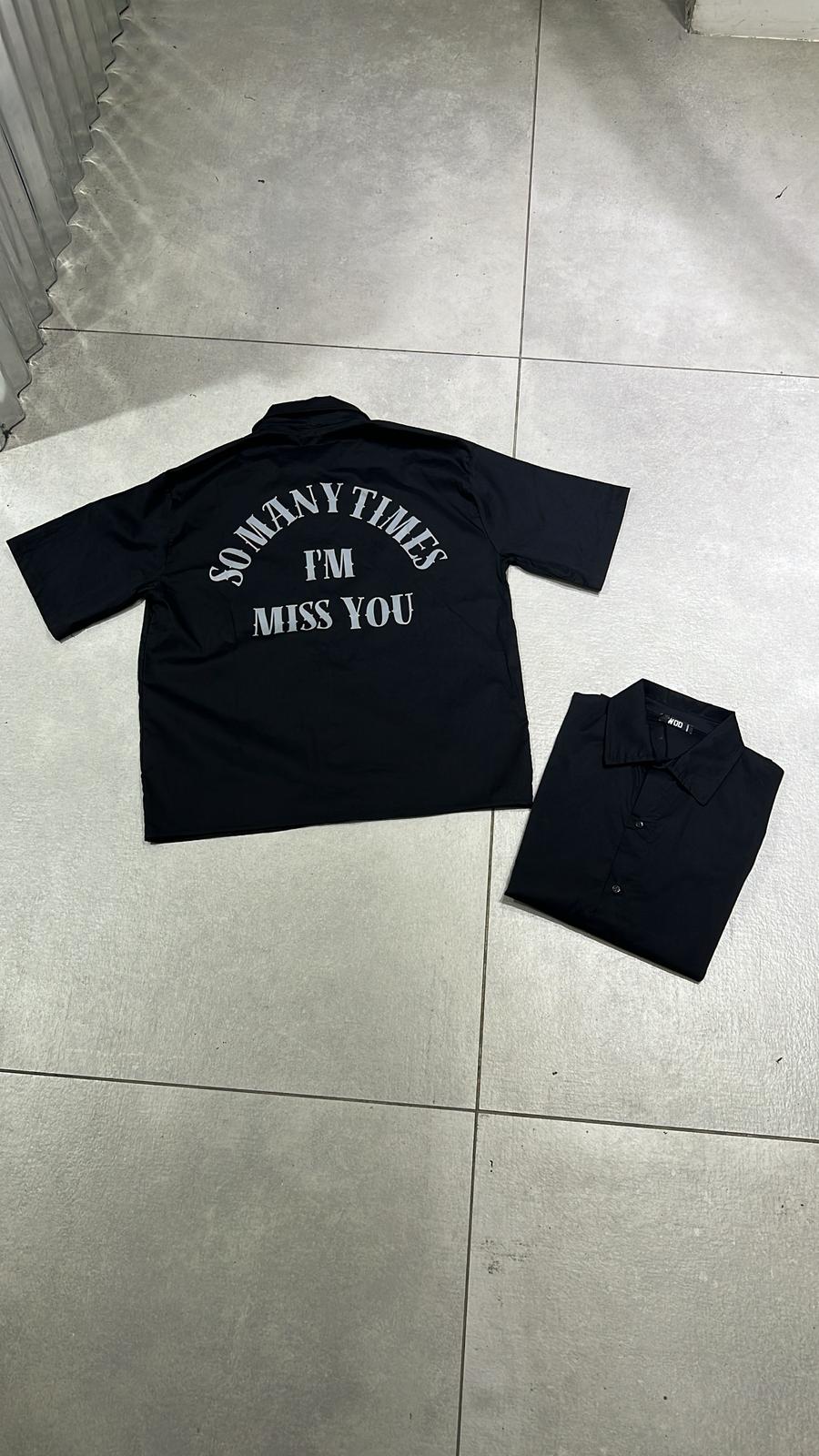 CAMICIA I’M MISS YOU LU21120