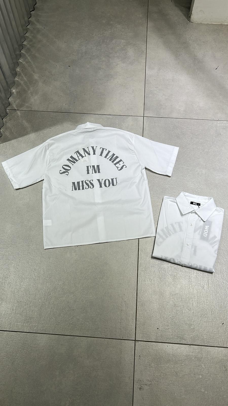 CAMICIA I’M MISS YOU LU21120