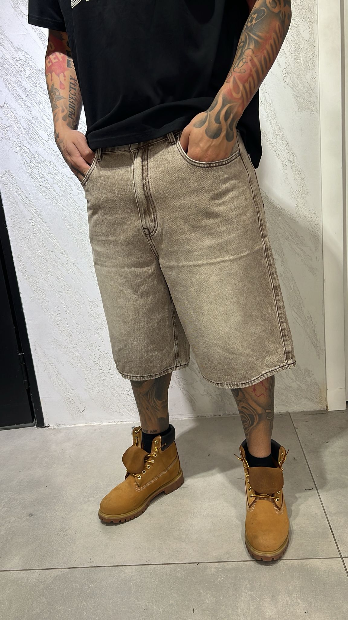 BERMUDA JORTS BEIGE YA5545