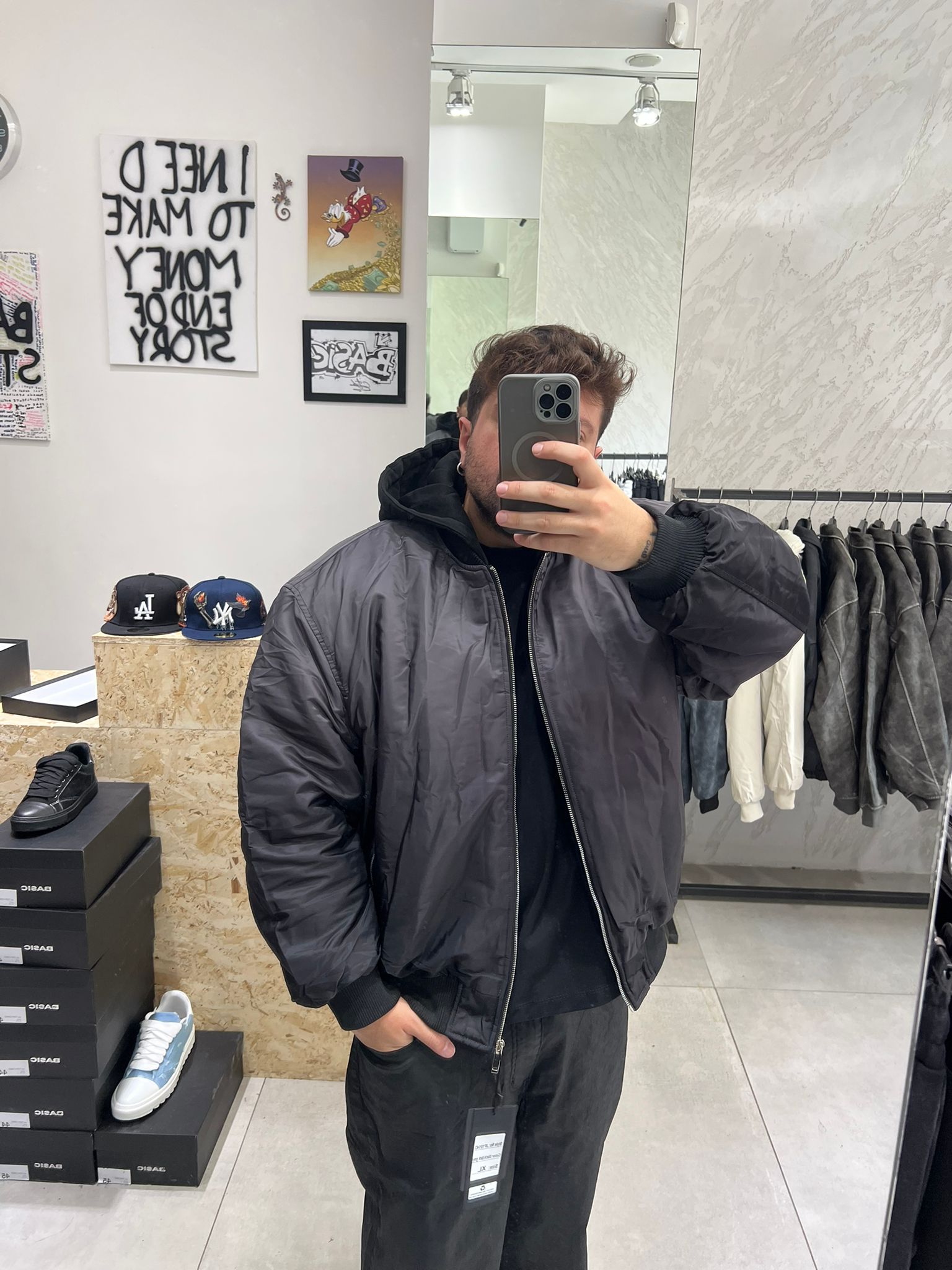 BOMBER SFUMATO 10143
