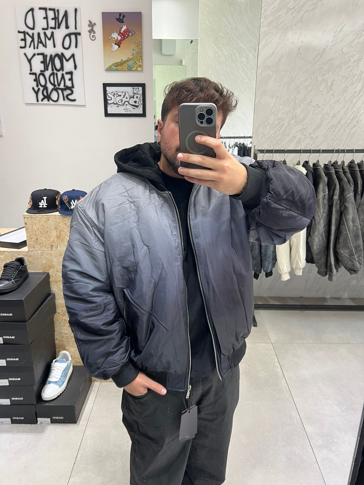BOMBER SFUMATO 10143