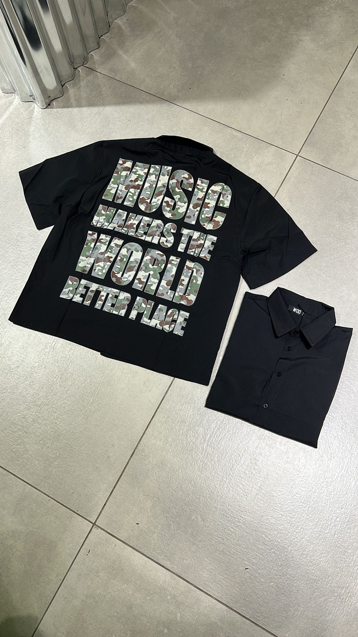 CAMICIA MUSIC CAMOUFLAGE 8117