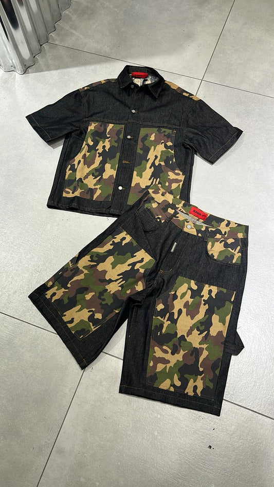 CORDSET MILITARY JEANS 200