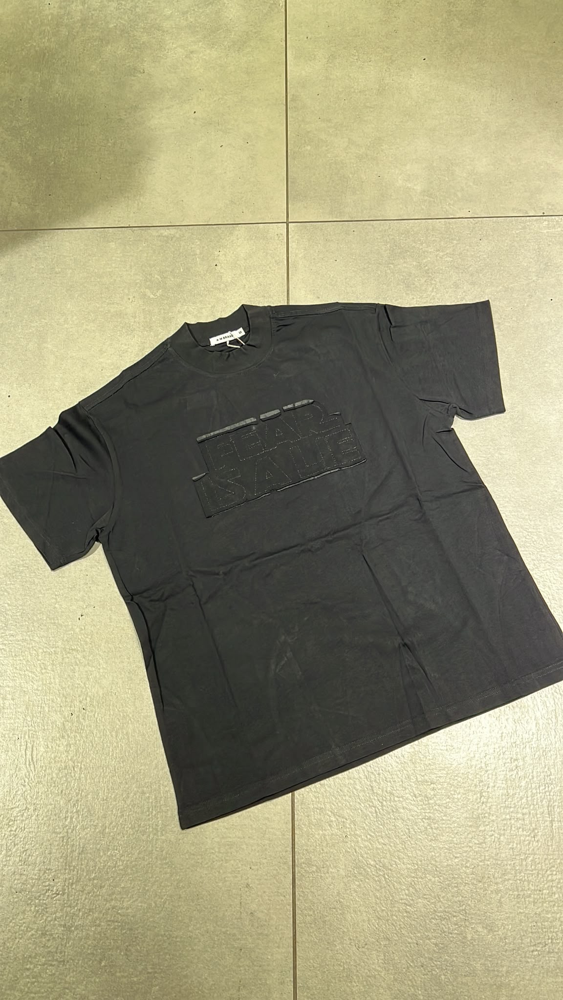 T-SHIRT FEAR 0275