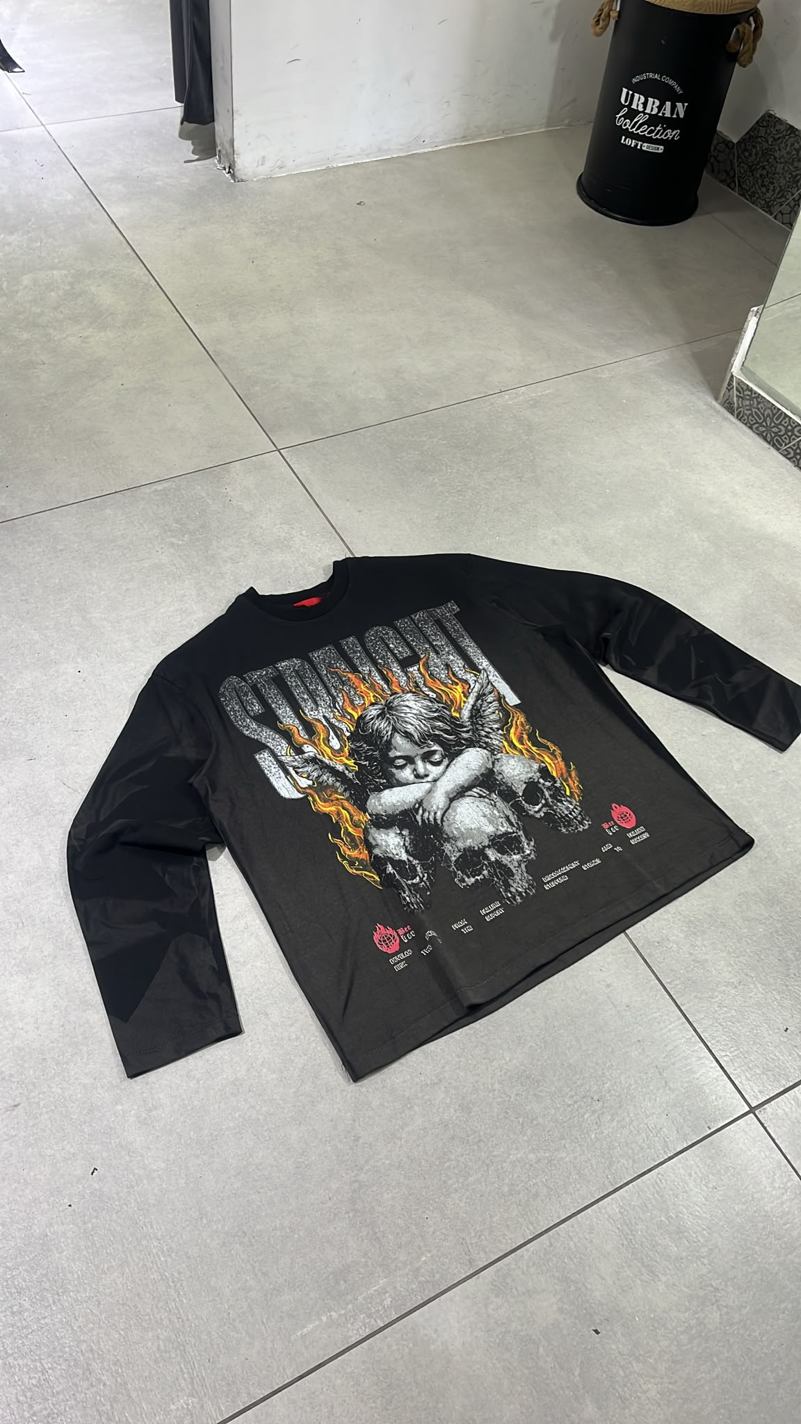 LONGSLEEVE ANGELS BUNKER 266