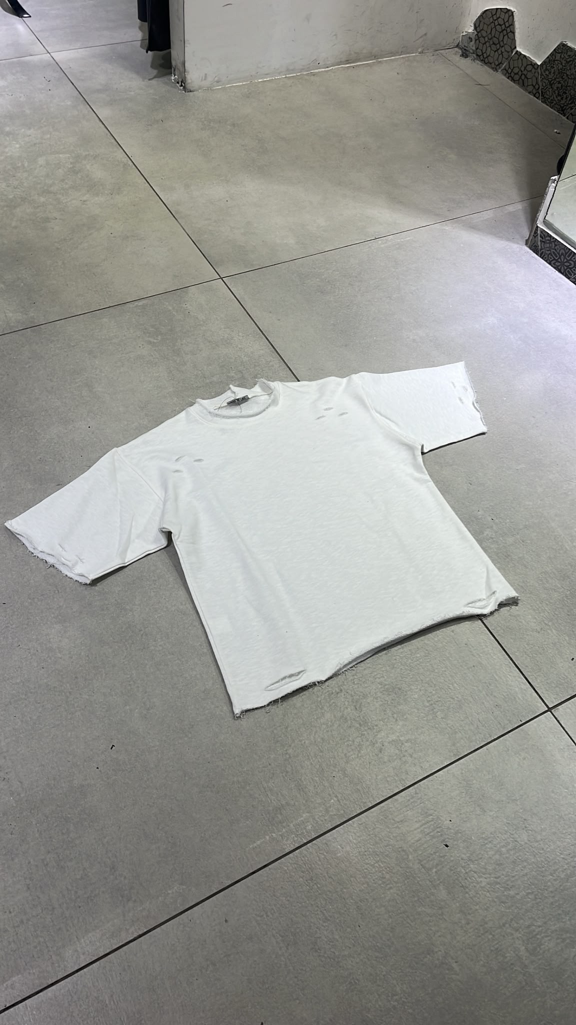T-SHIRT FELPINA RIPPED 2224