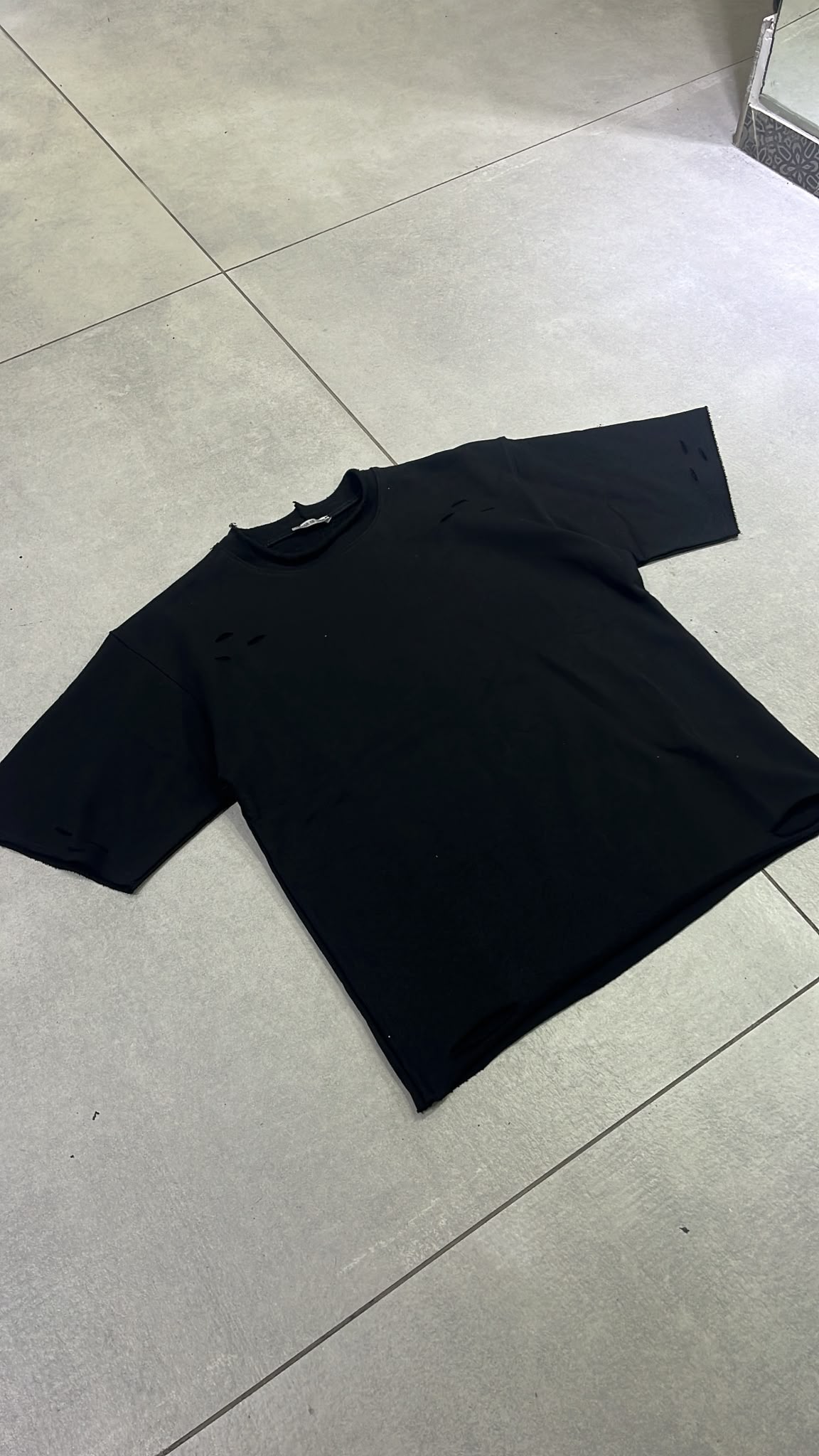 T-SHIRT FELPINA RIPPED 2224