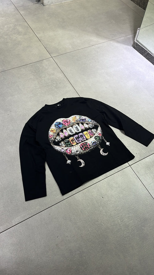 LONGSLEEVE LIPS JEWELA 4979
